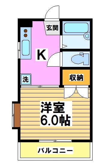第二杉田ハイツ 間取り