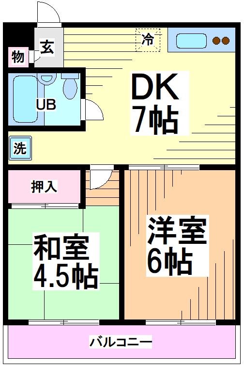 シェモア北沢 間取り