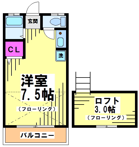 コーポハル 間取り