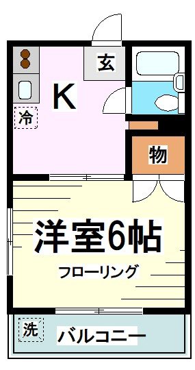 宮沢ハイツ 間取り