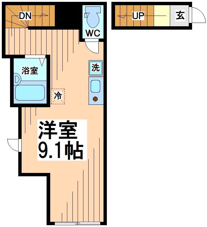 Blue　Lani笹塚　 間取り
