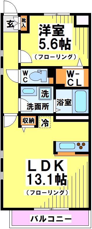 メゾンプチカリーノ 間取り