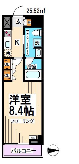 グランドコンシェルジュ赤堤  間取り