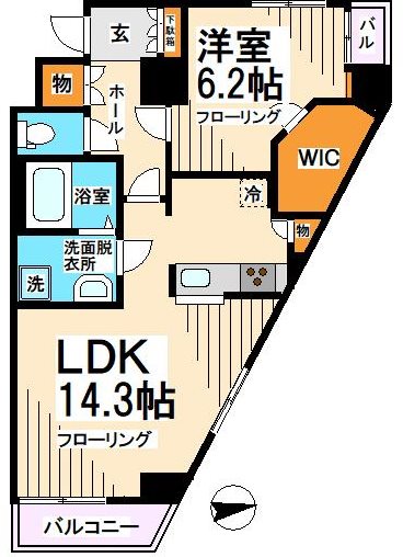 ARKMARK上北沢   間取り