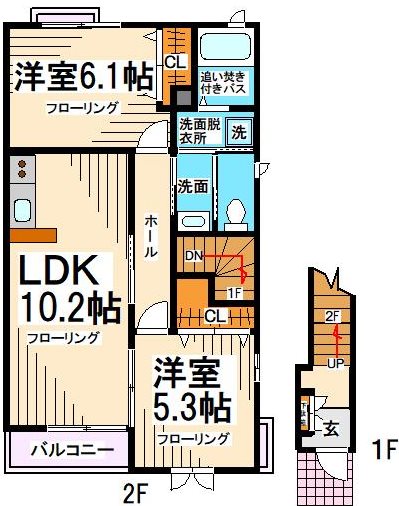 メゾンドチロル  間取り