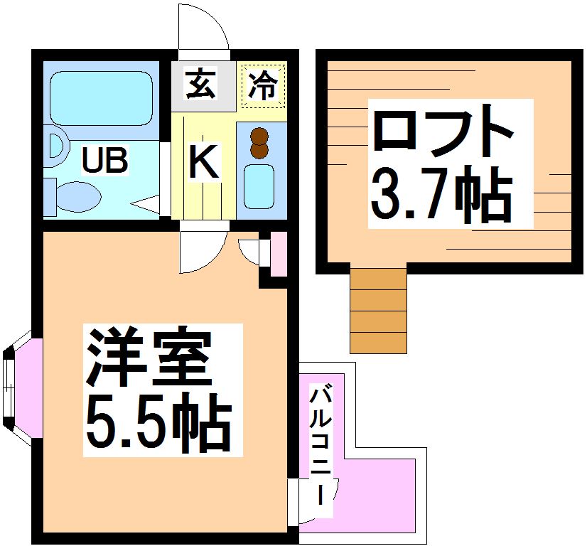 ハイツオリーブ 間取り
