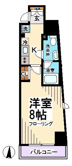 プランドル明大前 間取り