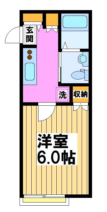サンフラットつつじヶ丘 間取り