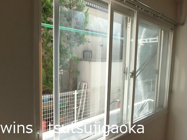 サンフラットつつじヶ丘 ベランダ