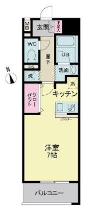 ブルージュ 間取り