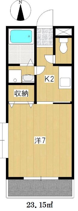 グリーンガーデンＫＹ 間取り図