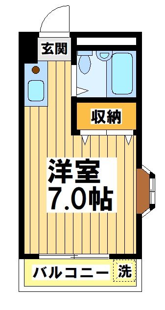 仙川スカイハイツ 間取り