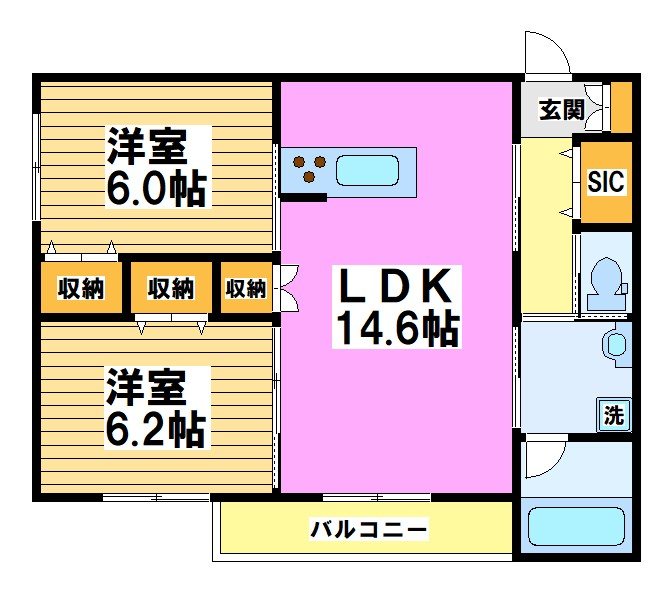 CIMA世田谷 間取り