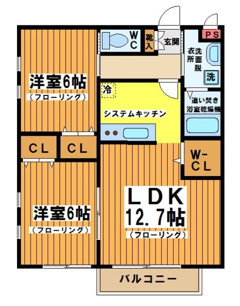 Forest深大寺 間取り図