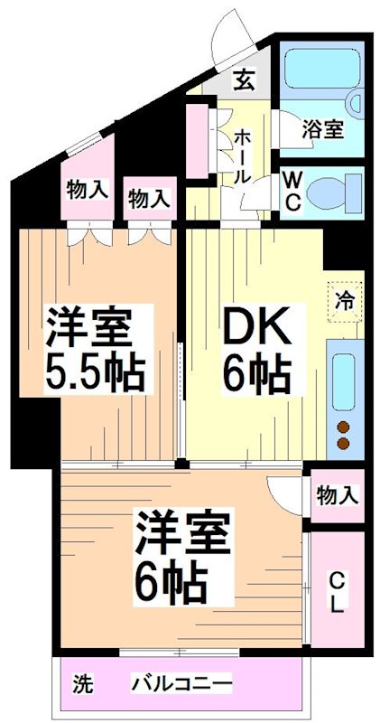 レジデンスアイ 間取り