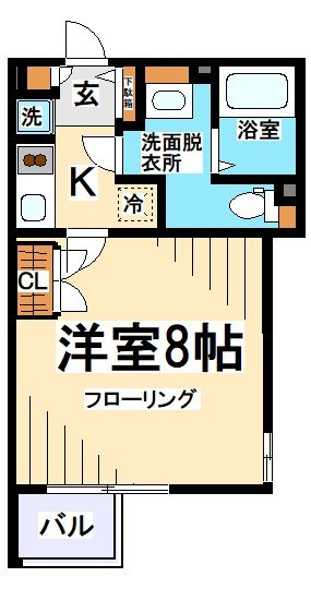 PASEO笹塚Ⅱ 間取り
