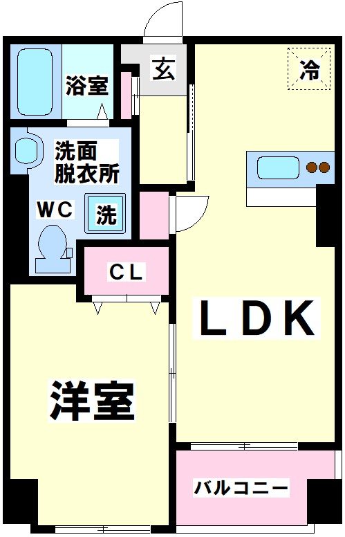 S3笹塚 間取り