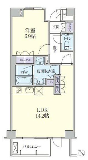 代々木の杜緑邸 間取り
