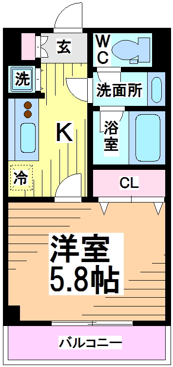 アルテリア方南町 間取り