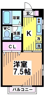 オランジュ西永福 間取り