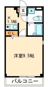 アクシス西新宿 間取り図