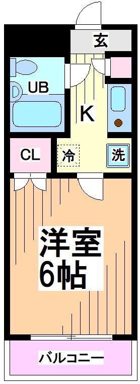 スカイプラザ松原 間取り図