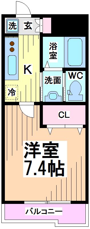 メルベージュ  間取り図