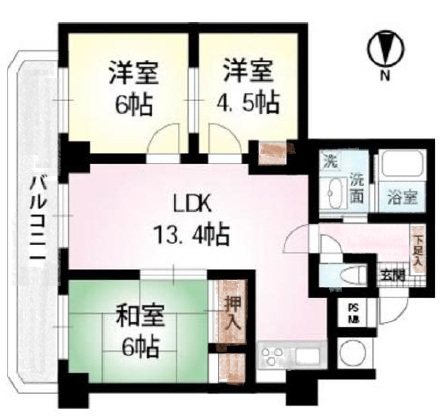 エイティフォーはまだ山  間取り