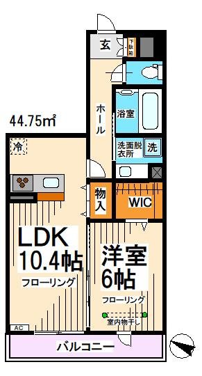 CRESCENTE経堂壱番館 間取り
