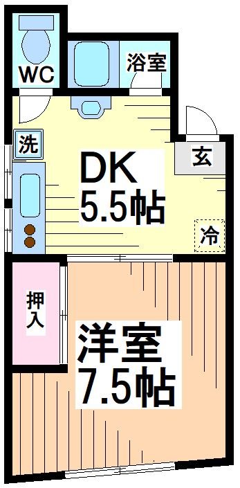 前田荘 間取り
