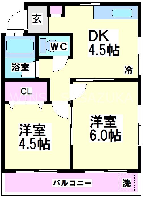 シャトレー富士 間取り
