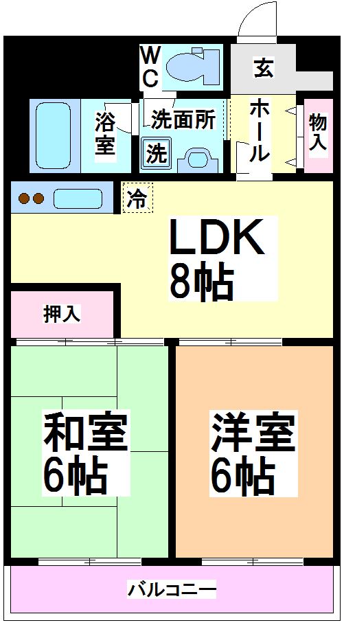 笹塚サンハイツ 間取り