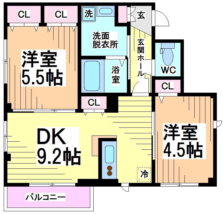 フジハウス  間取り