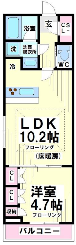 ブライズ笹塚 間取り