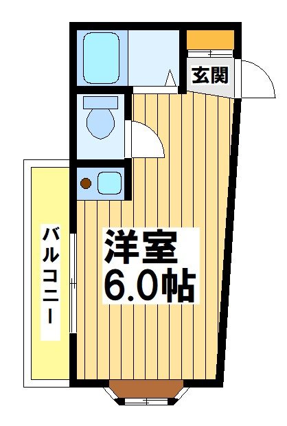 ハイツフィールドⅠ 間取り