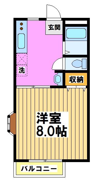 ウイング1 間取り