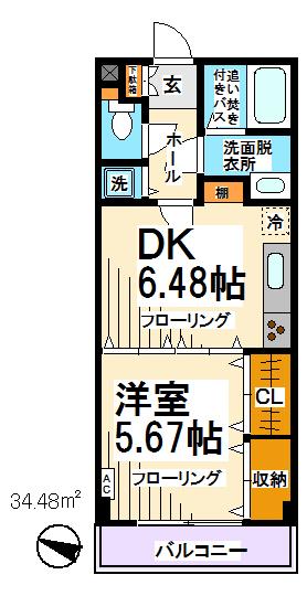 COLORS　GARDEN 間取り