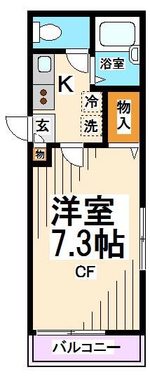フローラ桜上水 間取り