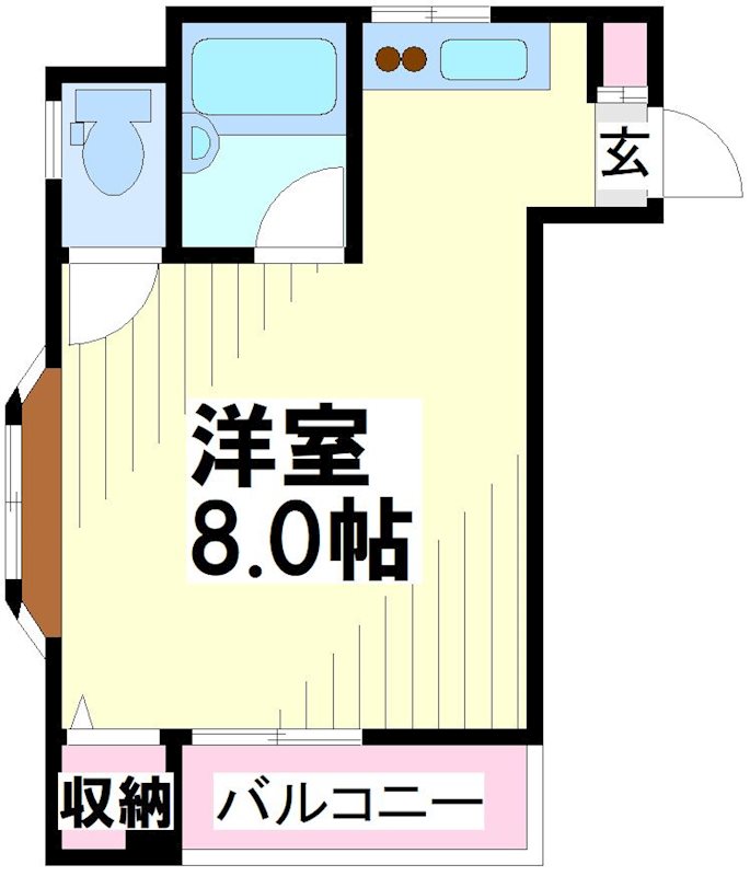 スイートハイツ本道 間取り