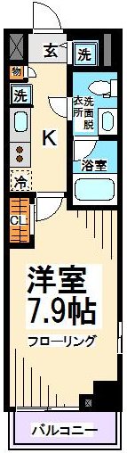 スカイコートパレス明大前   間取り