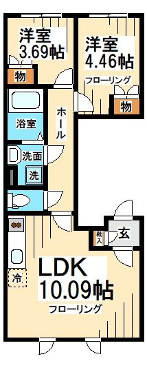 ALEROBASE　SasazukaSouth 間取り