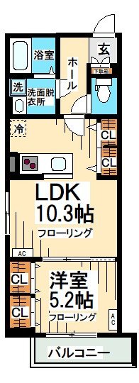 ウェルスクエア幡ヶ谷 間取り