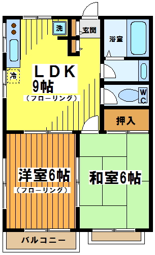コーポ大平 間取り