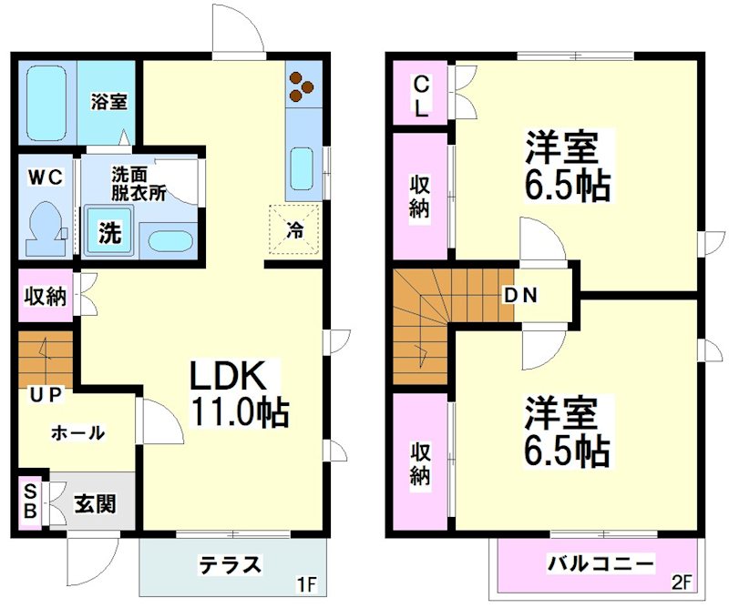 プロムナード沙羅 間取り