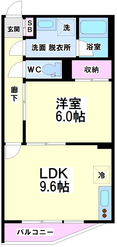 ロークワットコート永福 間取り