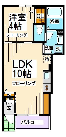 カメリア上北沢 間取り