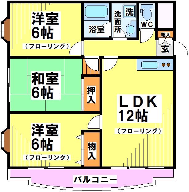 ヒロルミエール 間取り