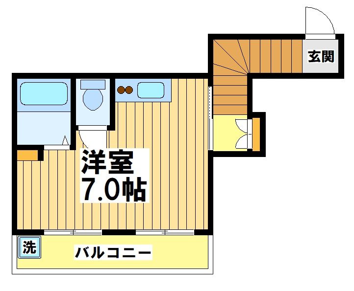 間橋ビル2 間取り