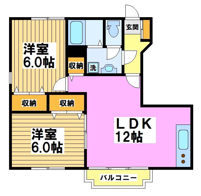 フロレスタレシデンシアB 間取り
