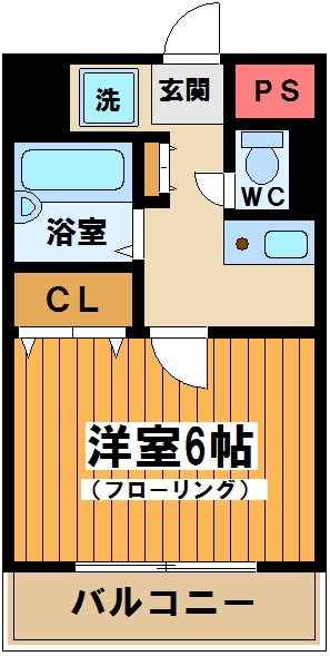 コートハウスJ　A棟 201号室 間取り
